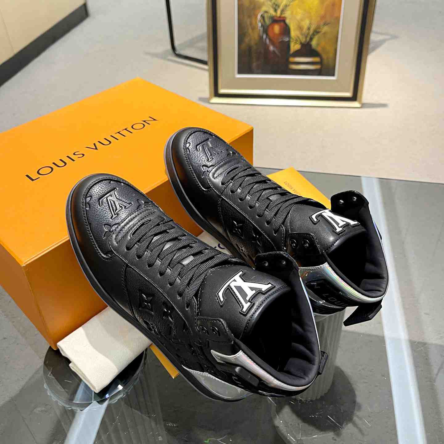 Louis Vuitton Rivoli Sneaker Boot     - DesignerGu