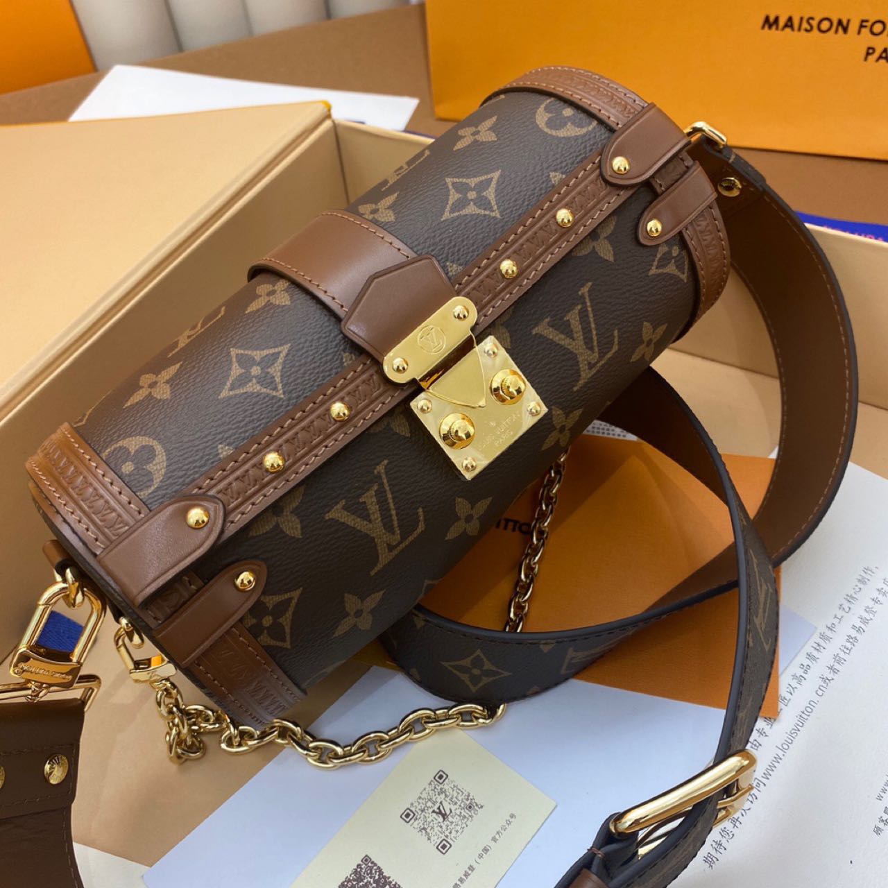 Louis Vuitton Papillon Trunk    (19-9-9cm)     M57835 - DesignerGu