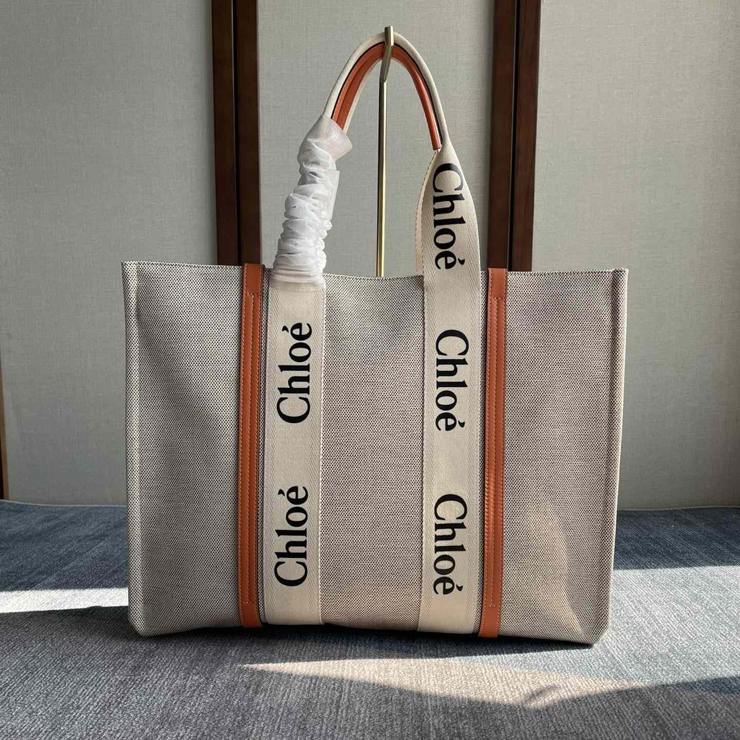 Chloe Large Woody Tote Bag(45-33-13 cm) - DesignerGu