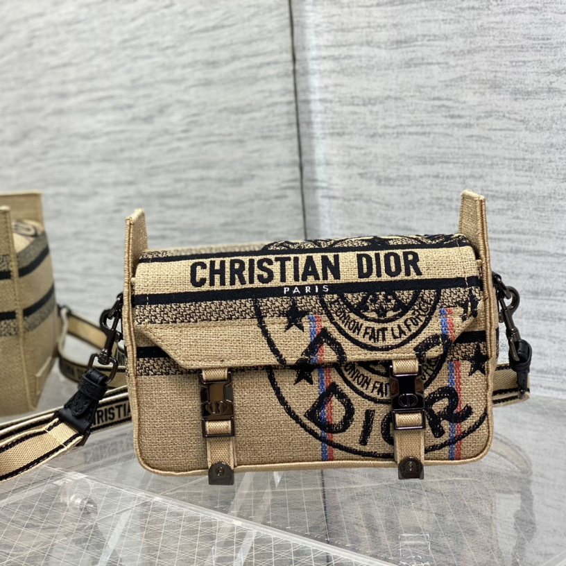 Dior Small Diorcamp Bag With Crystals - DesignerGu