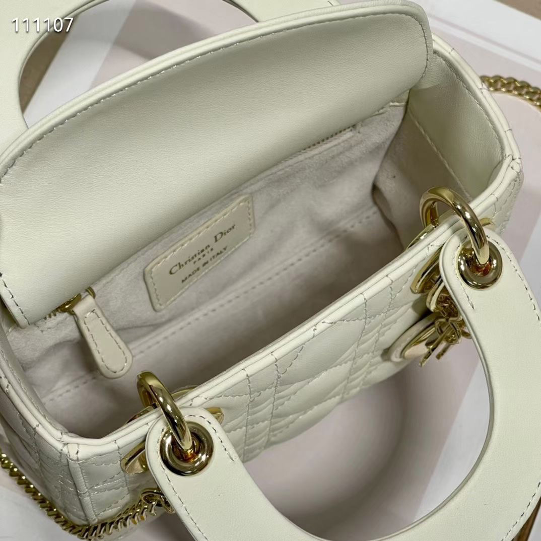 Dior Mini Lady Dior Bag    17cm - DesignerGu