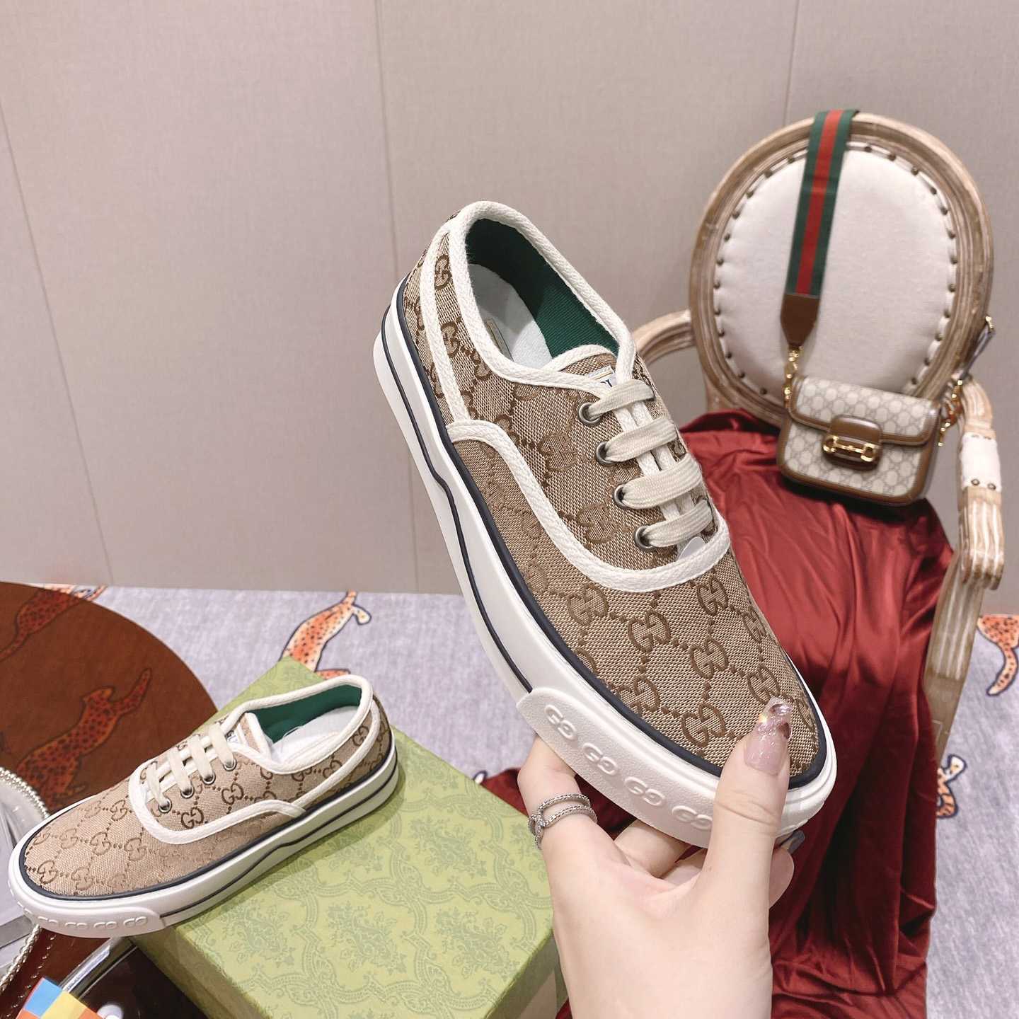 Gucci Tennis 1977 Canvas Sneakers - DesignerGu