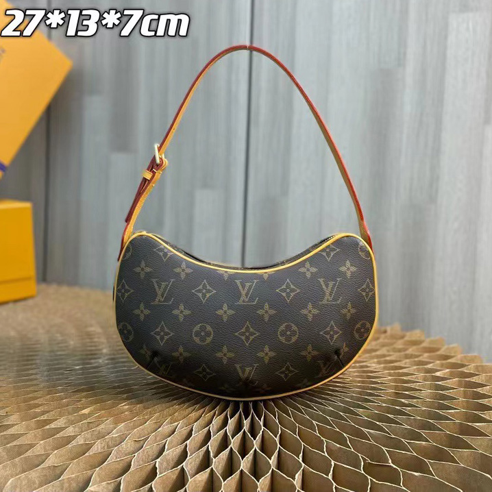 Louis Vuitton Pochette Croissant Handbag(27-13-7cm)     M51510 - DesignerGu