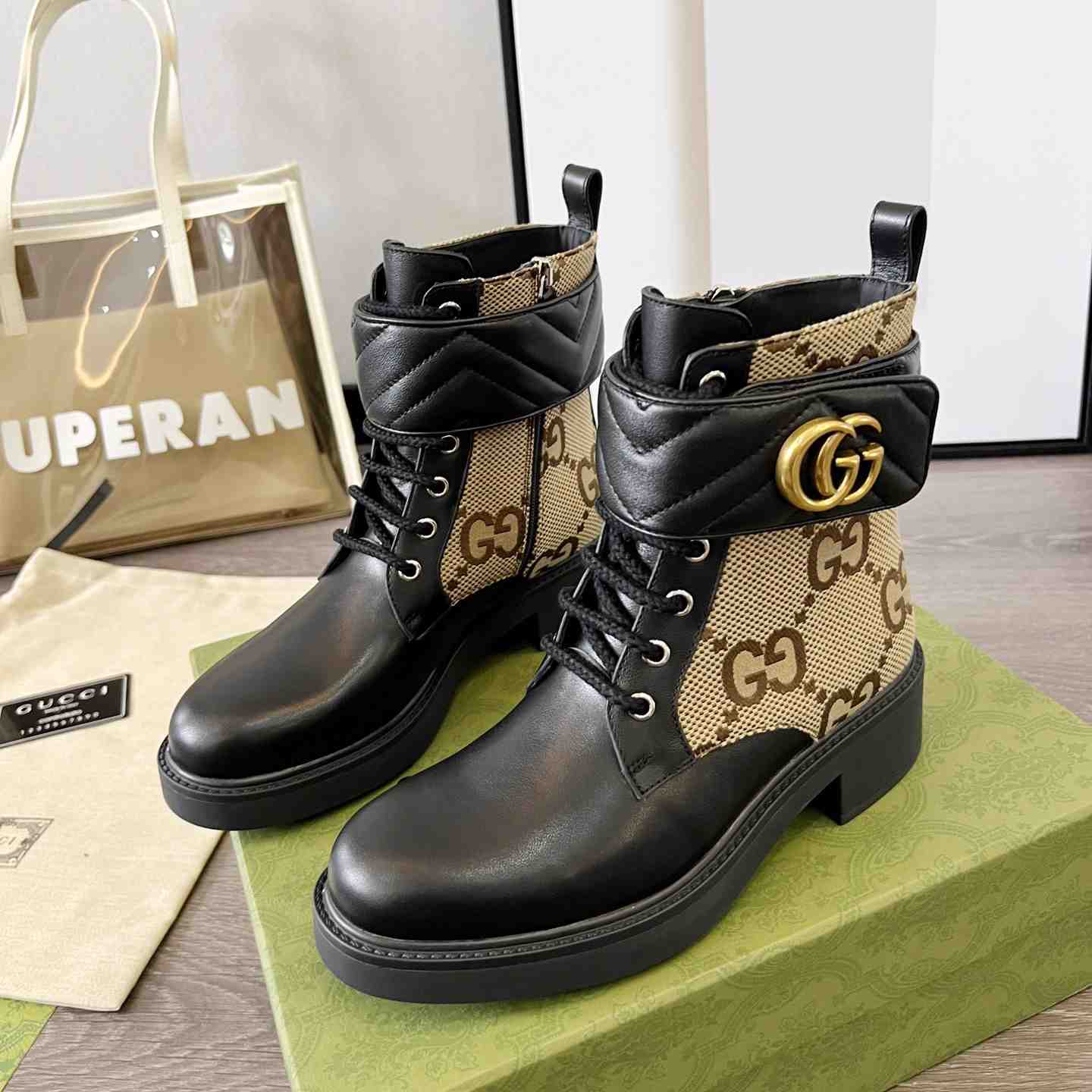 Gucci Women's Ankle Boot With Double G - DesignerGu