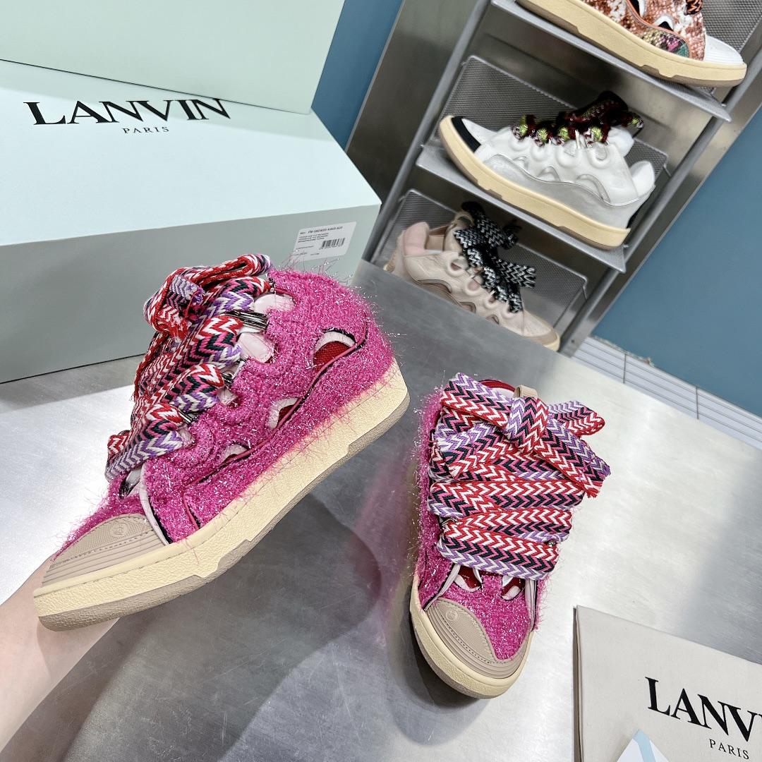 Lanvin Curb Sneaker - DesignerGu