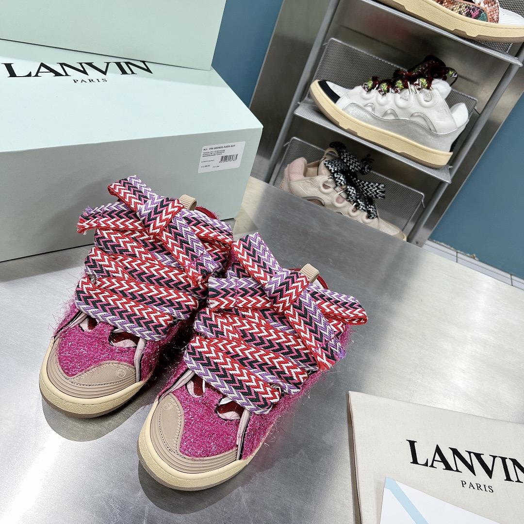 Lanvin Curb Sneaker - DesignerGu