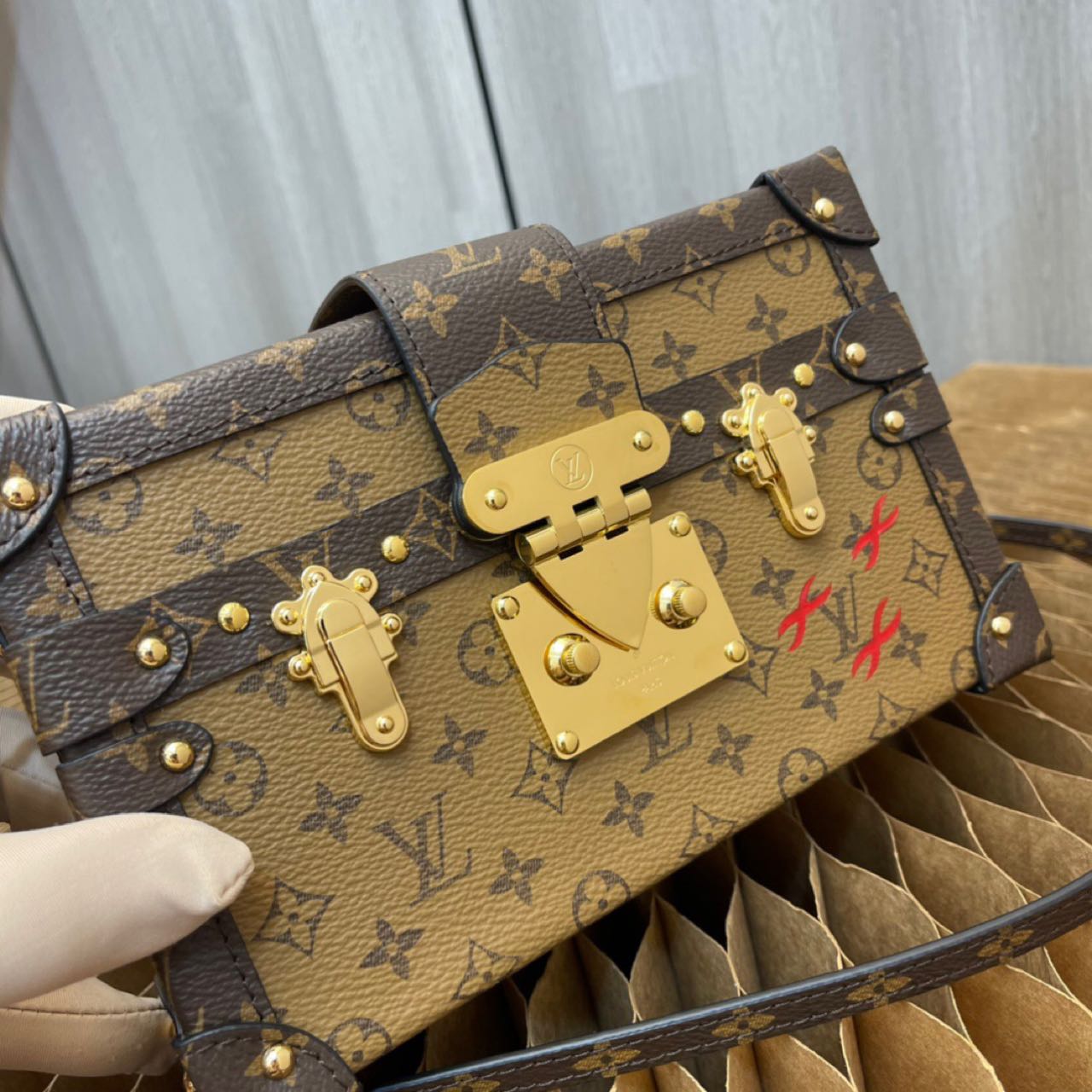 Louis Vuitton Petite Malle    (20-12.5-6cm)     M45960 - DesignerGu