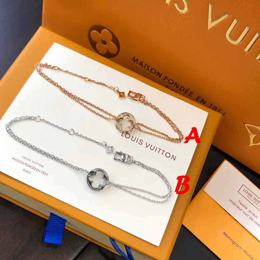 Louis Vuitton Empreinte Chain Bracelet   Q95619 - DesignerGu