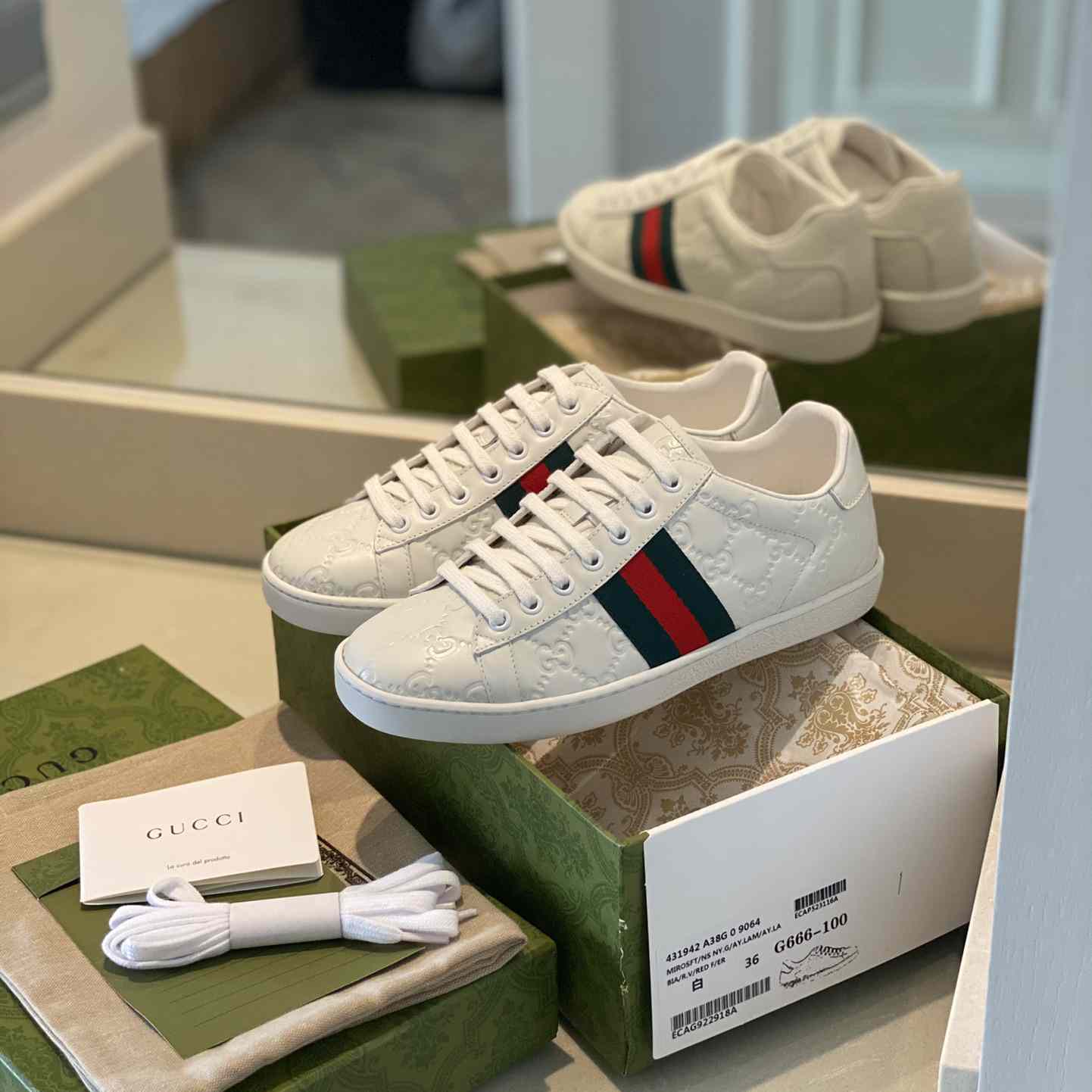 Gucci Tennis 1977 Sneaker(upon uk size) - DesignerGu