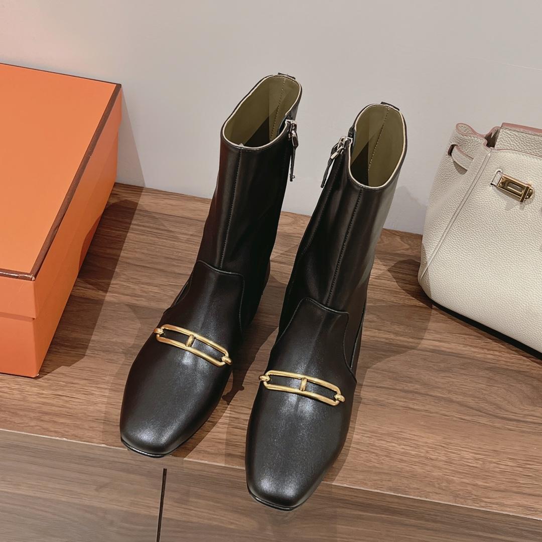 Hermes Dora Ankle Boot - DesignerGu