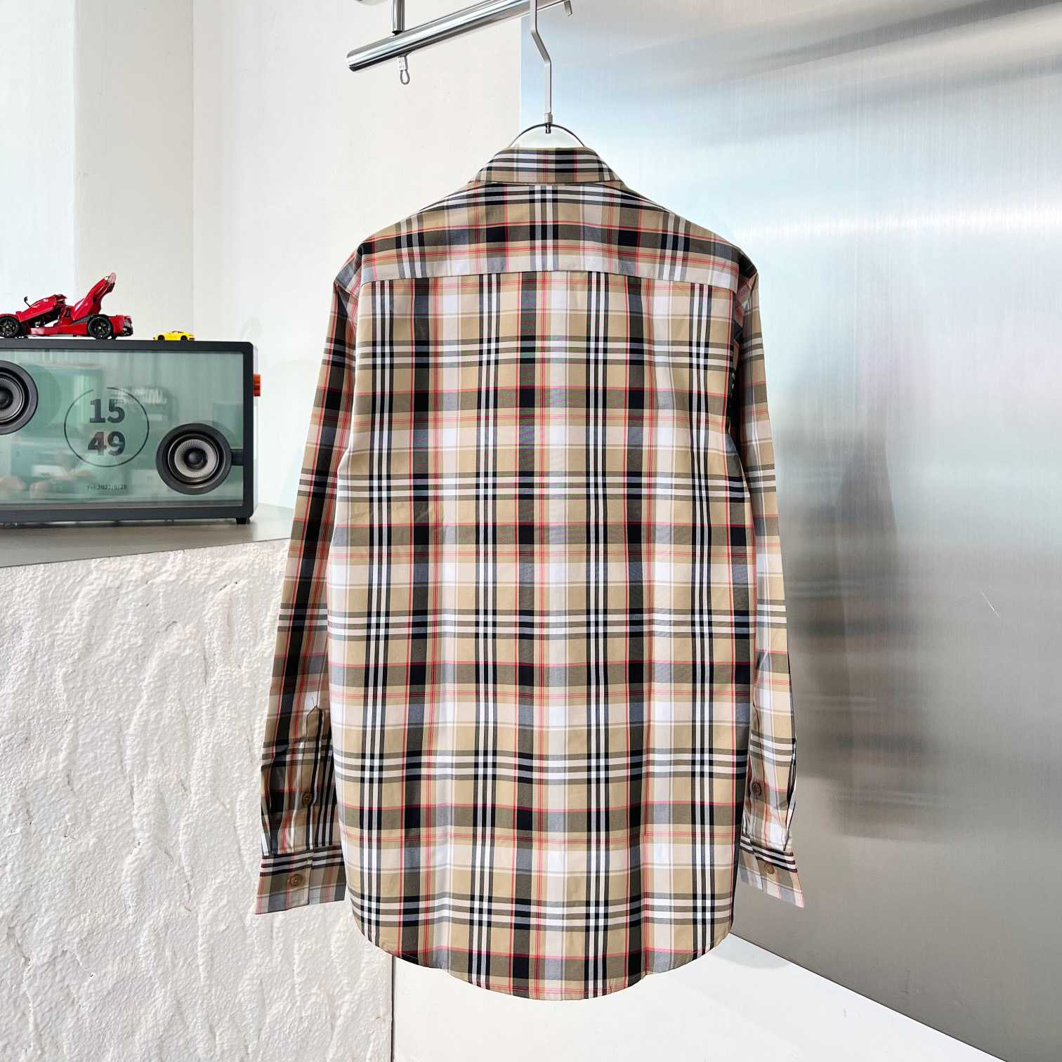 Burberry Check Cotton Poplin Shirt - DesignerGu