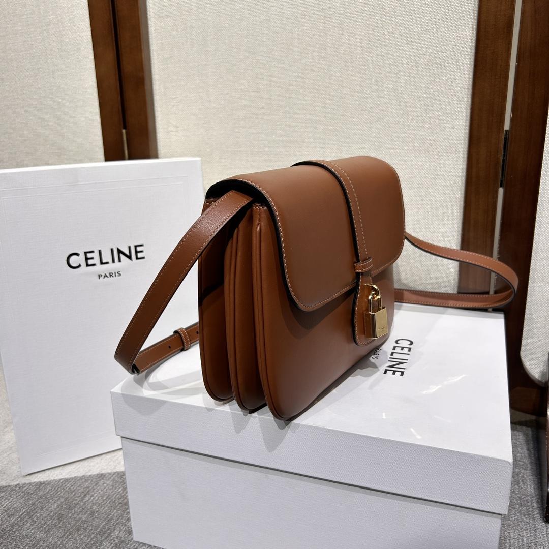 Celine Medium Tabou In Smooth Calfskin - DesignerGu