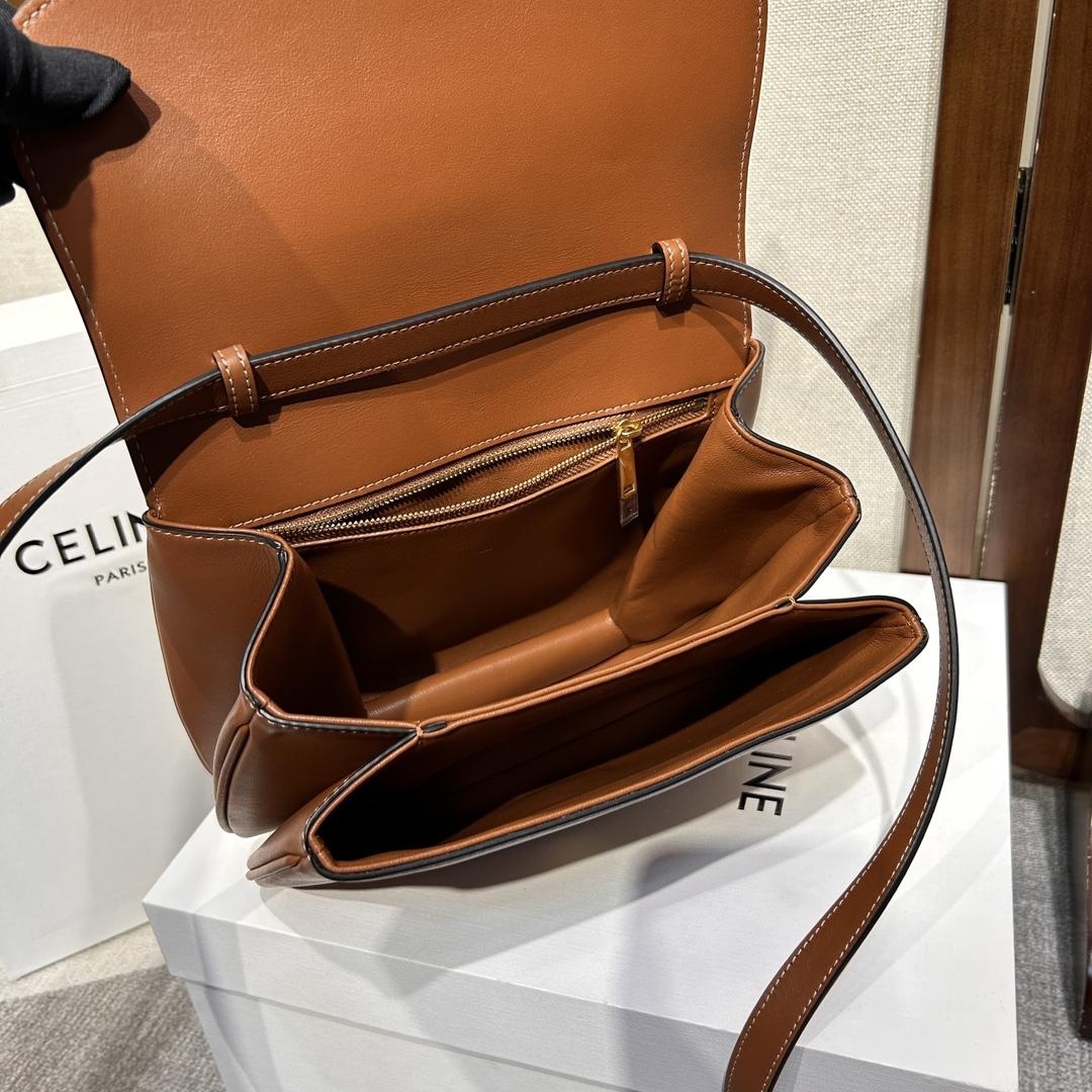 Celine Medium Tabou In Smooth Calfskin - DesignerGu