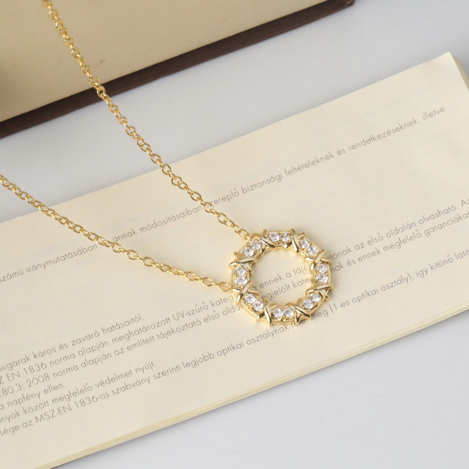 Tiffany&CO Sixteen Stone Circle Pendant - DesignerGu