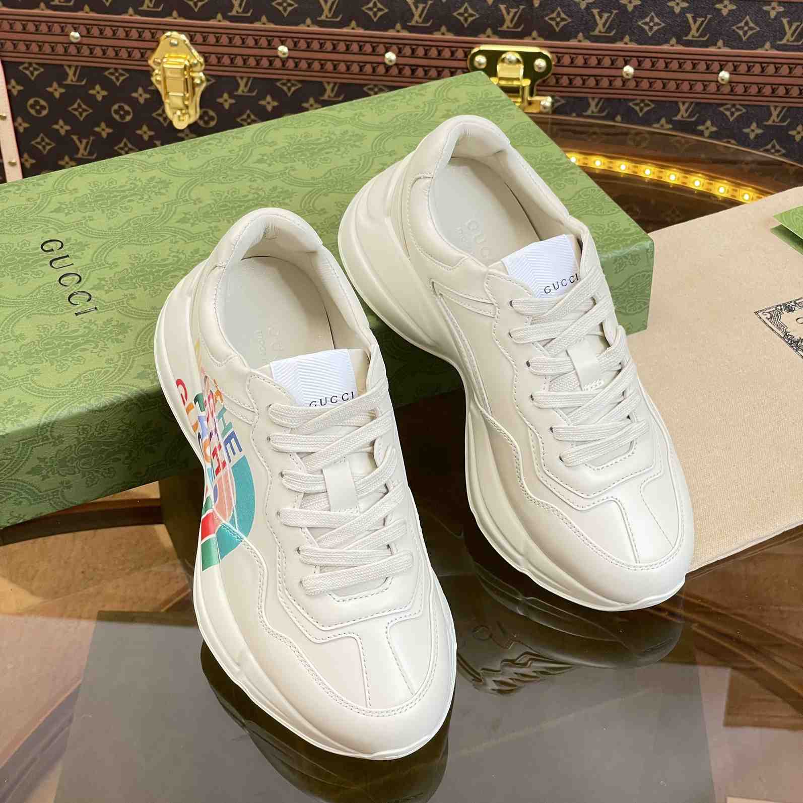 The North Face x Gucci Rhyton Sneaker - DesignerGu