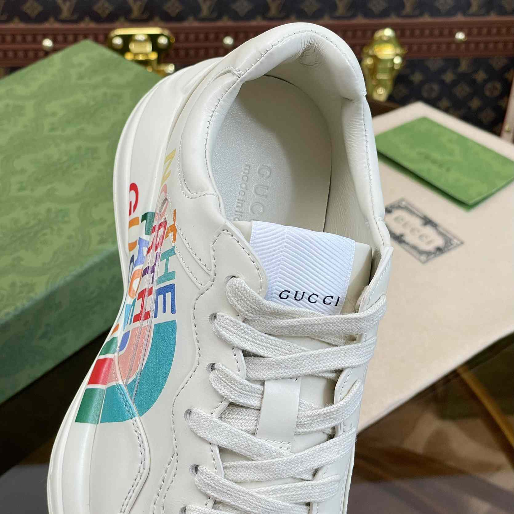 The North Face x Gucci Rhyton Sneaker - DesignerGu