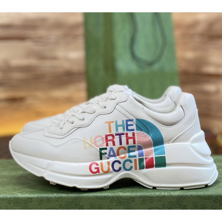 The North Face x Gucci Rhyton Sneaker - DesignerGu