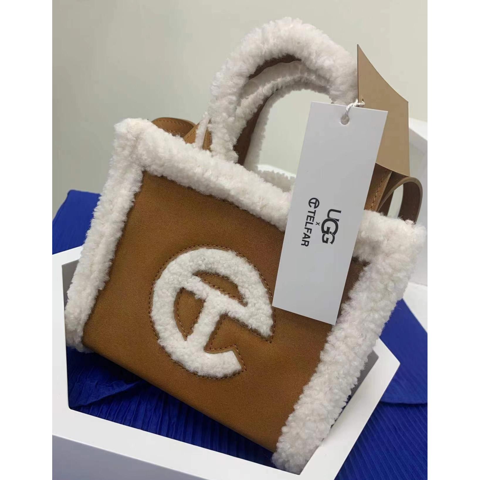 Telfar x UGG Shopping Bag(17-12-8cm)   - DesignerGu