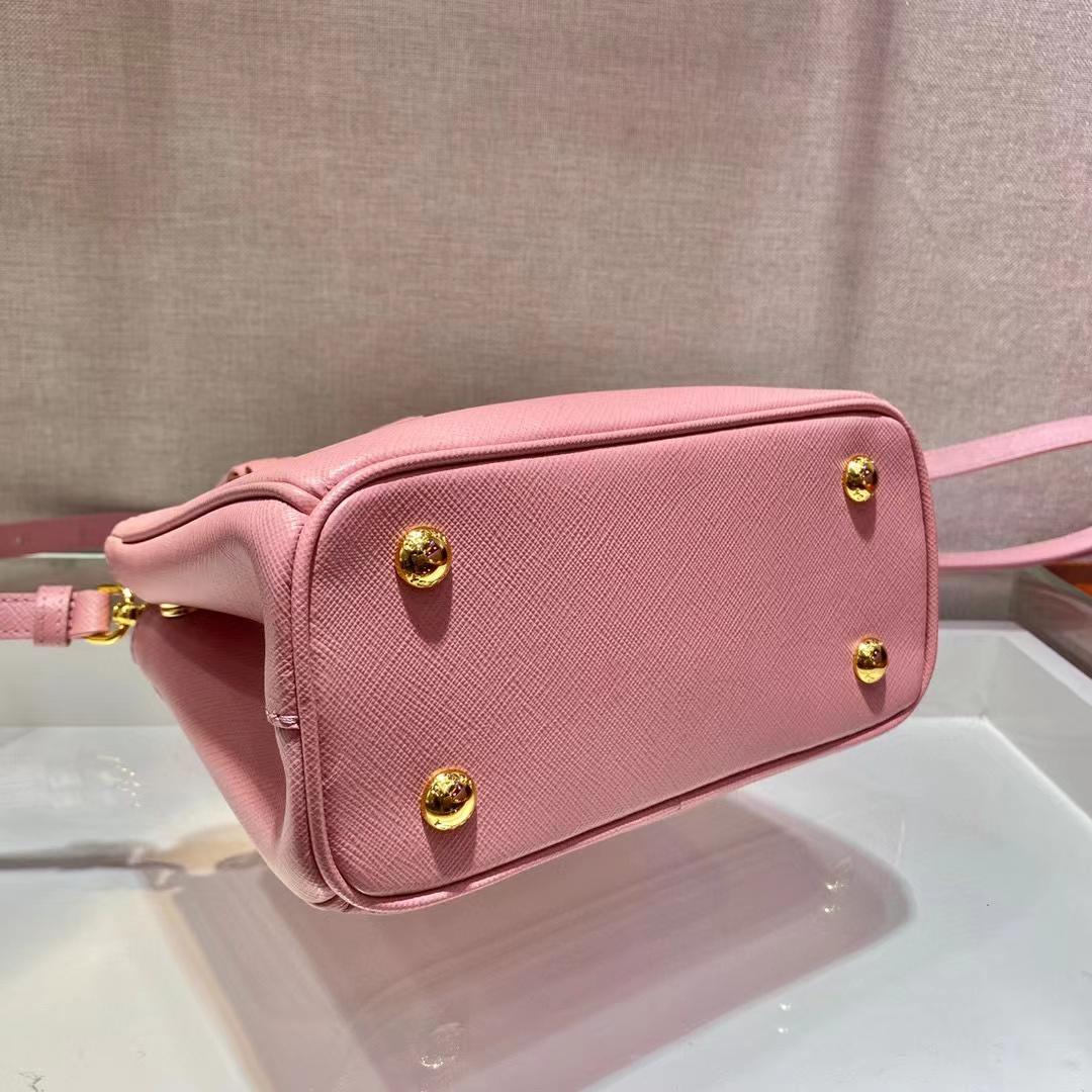 Prada Galleria Saffiano Leather Mini Bag(20-15-9.5cm) - DesignerGu