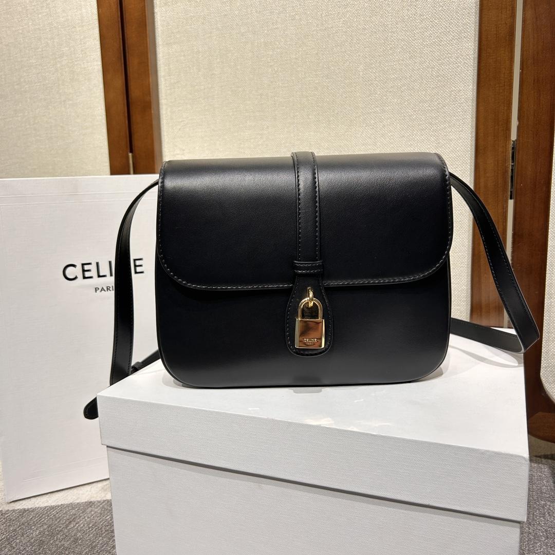 Celine Medium Tabou In Smooth Calfskin - DesignerGu