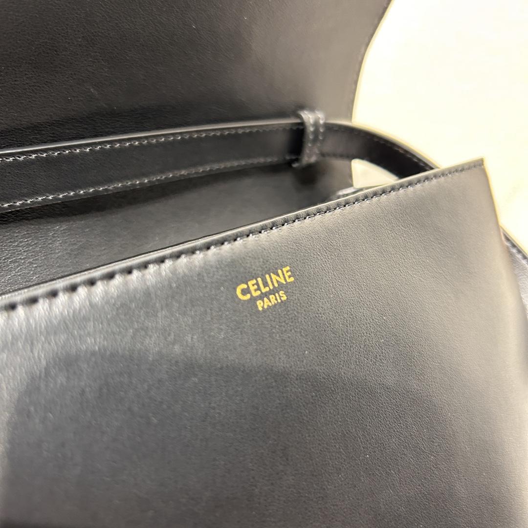 Celine Medium Tabou In Smooth Calfskin - DesignerGu