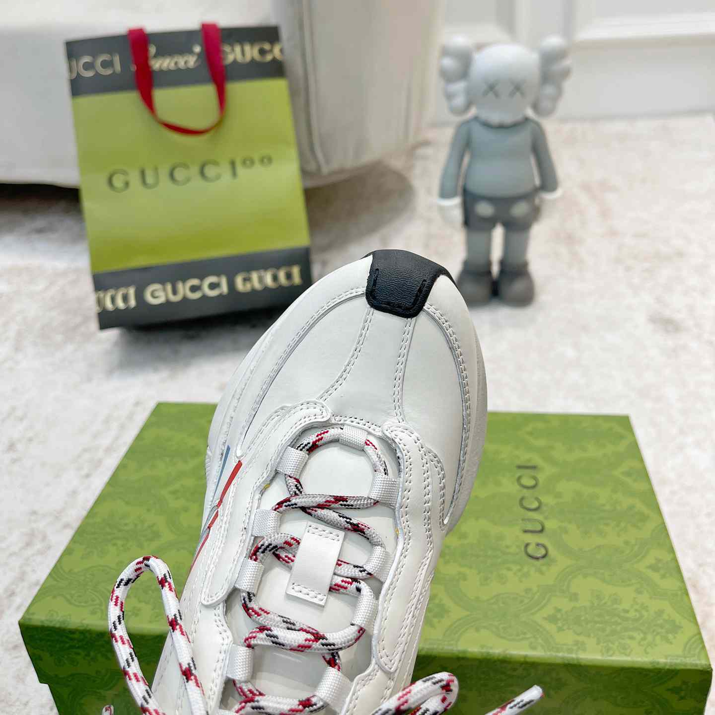 Gucci Leather Run Sneaker - DesignerGu