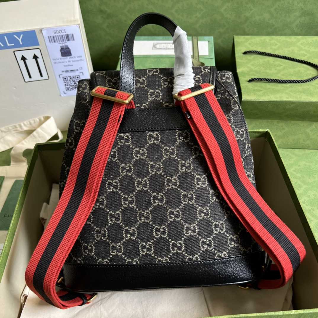 Gucci Backpack With Interlocking G(26.5- 30- 13cm) - DesignerGu