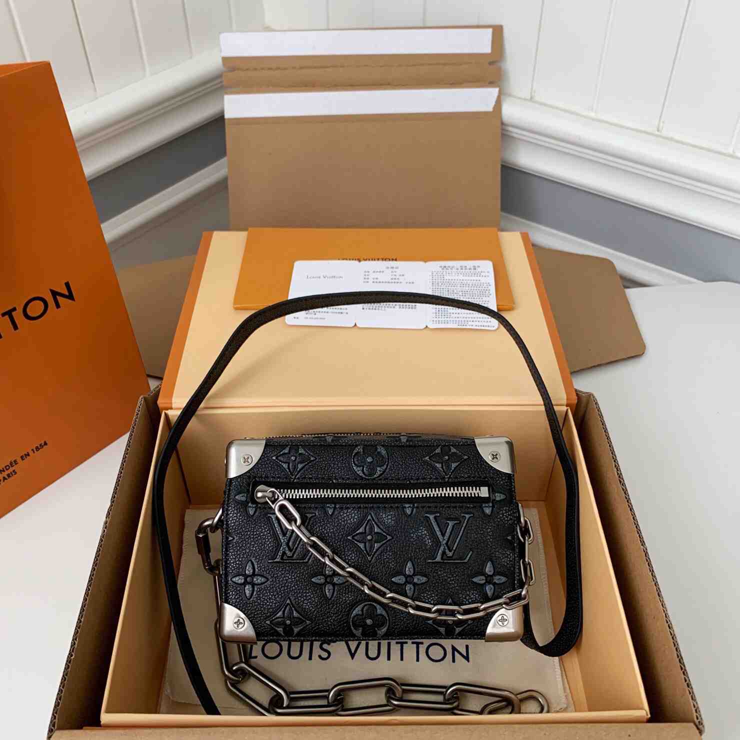 Louis Vuitton Mini Soft Trunk(18.5-13-8CM)   - DesignerGu