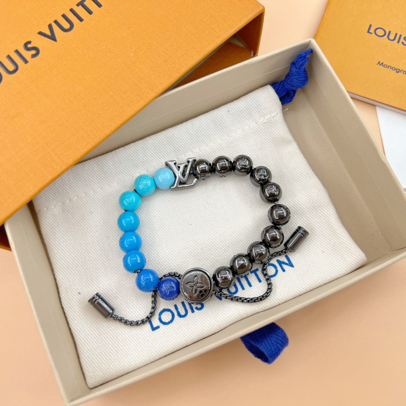 Louis Vuitton LV Beads Bracelet   M0947A - DesignerGu