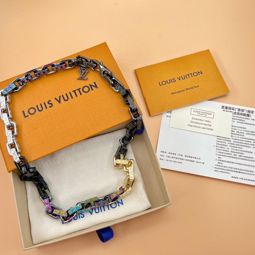 Louis Vuitton Paradise Chain Necklace   M00891 - DesignerGu