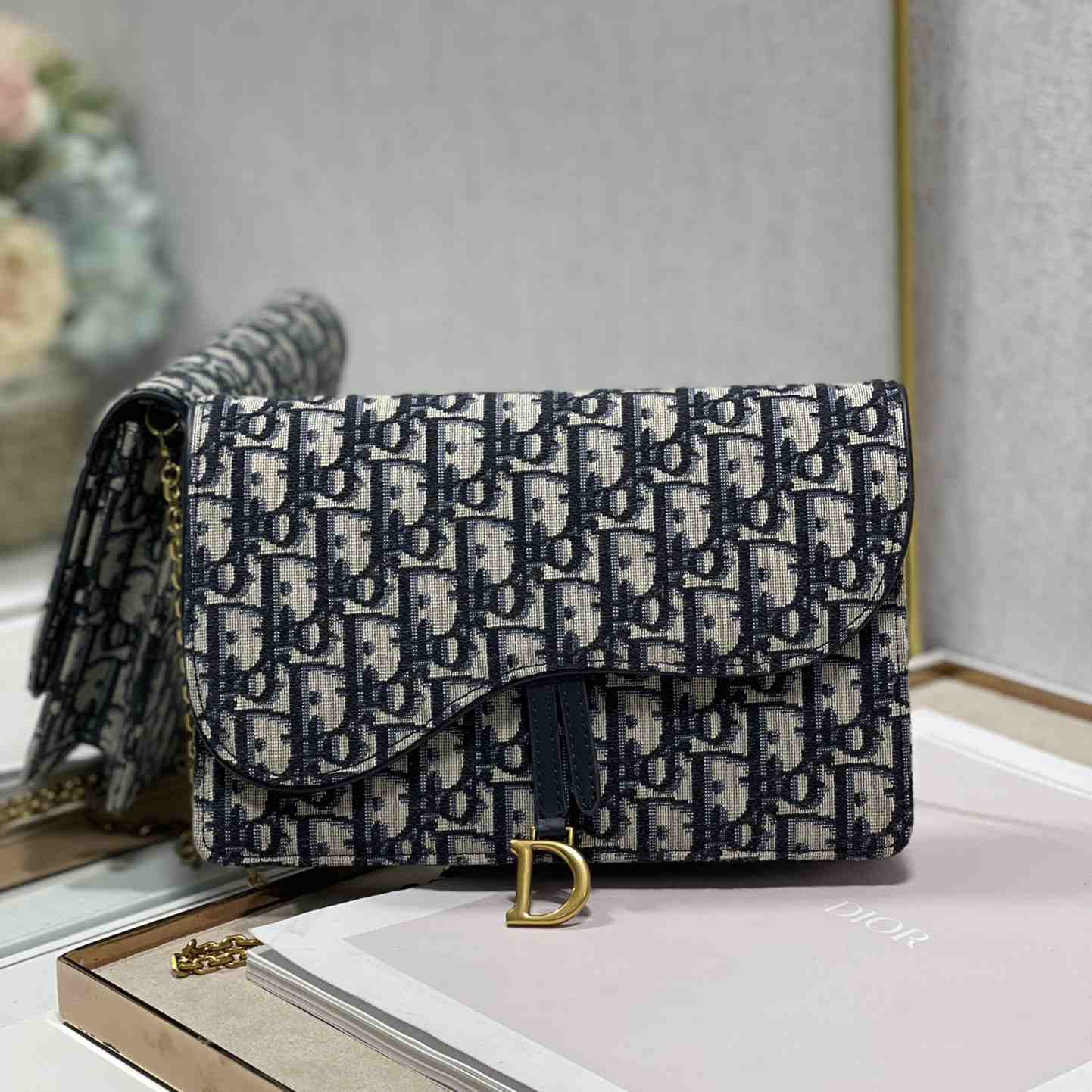 Dior Saddle Bag(22-14.5-3.5cm) - DesignerGu