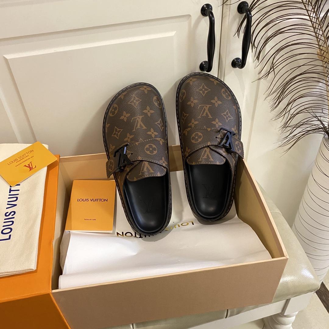 Louis Vuitton LV Easy Mule    1A8WIB - DesignerGu