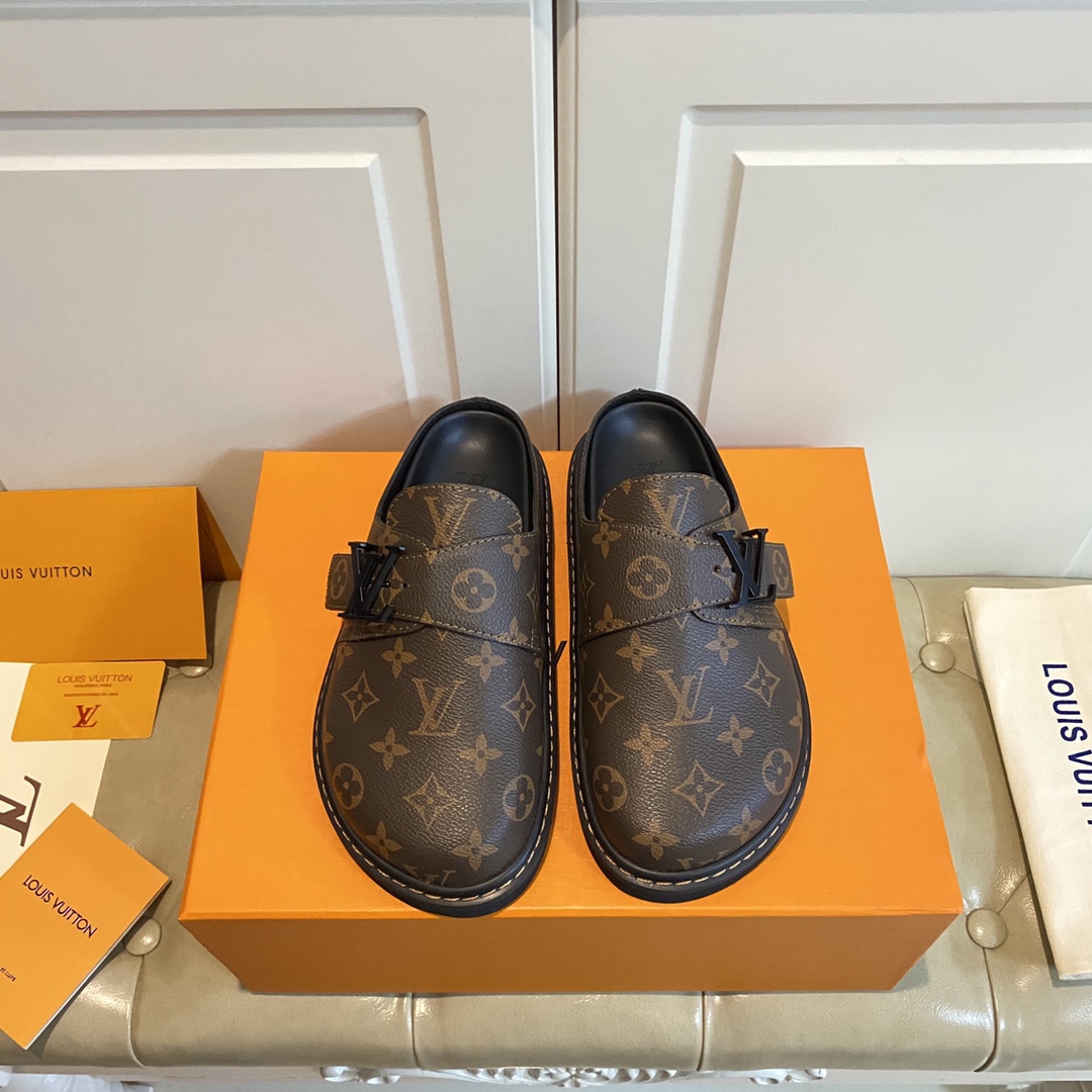 Louis Vuitton LV Easy Mule    1A8WIB - DesignerGu