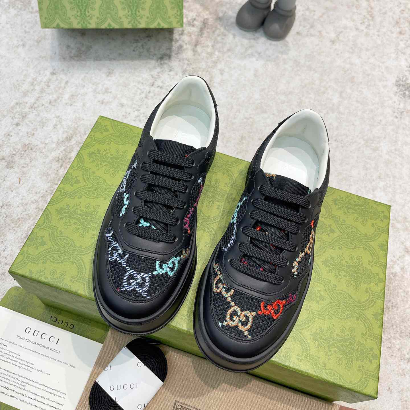 Gucci Chunky B Sneaker - DesignerGu