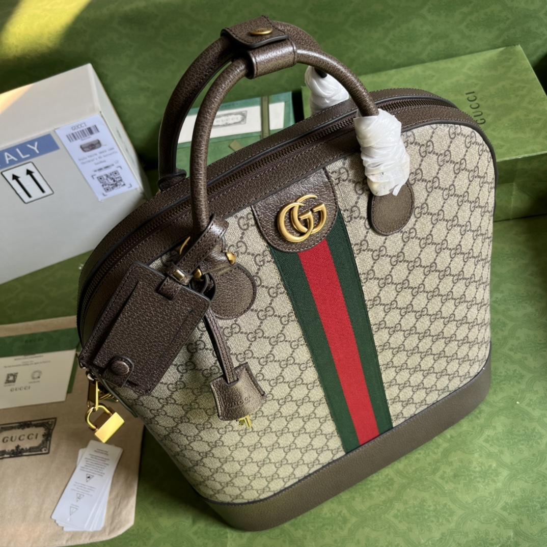 Gucci Savoy Small Bowling Tote(39-43.5-21cm)   - DesignerGu