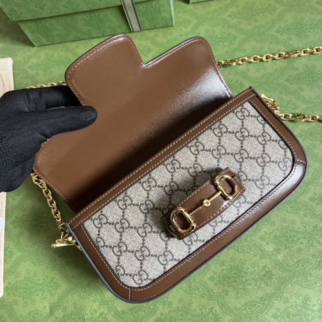 Gucci Horsebit 1955 Shoulder Bag(24-13-5cm)   - DesignerGu