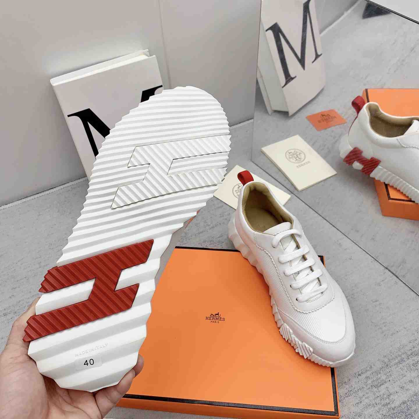 Hermes Bouncing Sneaker  - DesignerGu