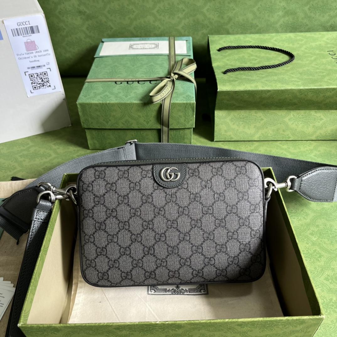 Gucci Ophidia GG Shoulder Bag(23.5-16-4.5cm) - DesignerGu