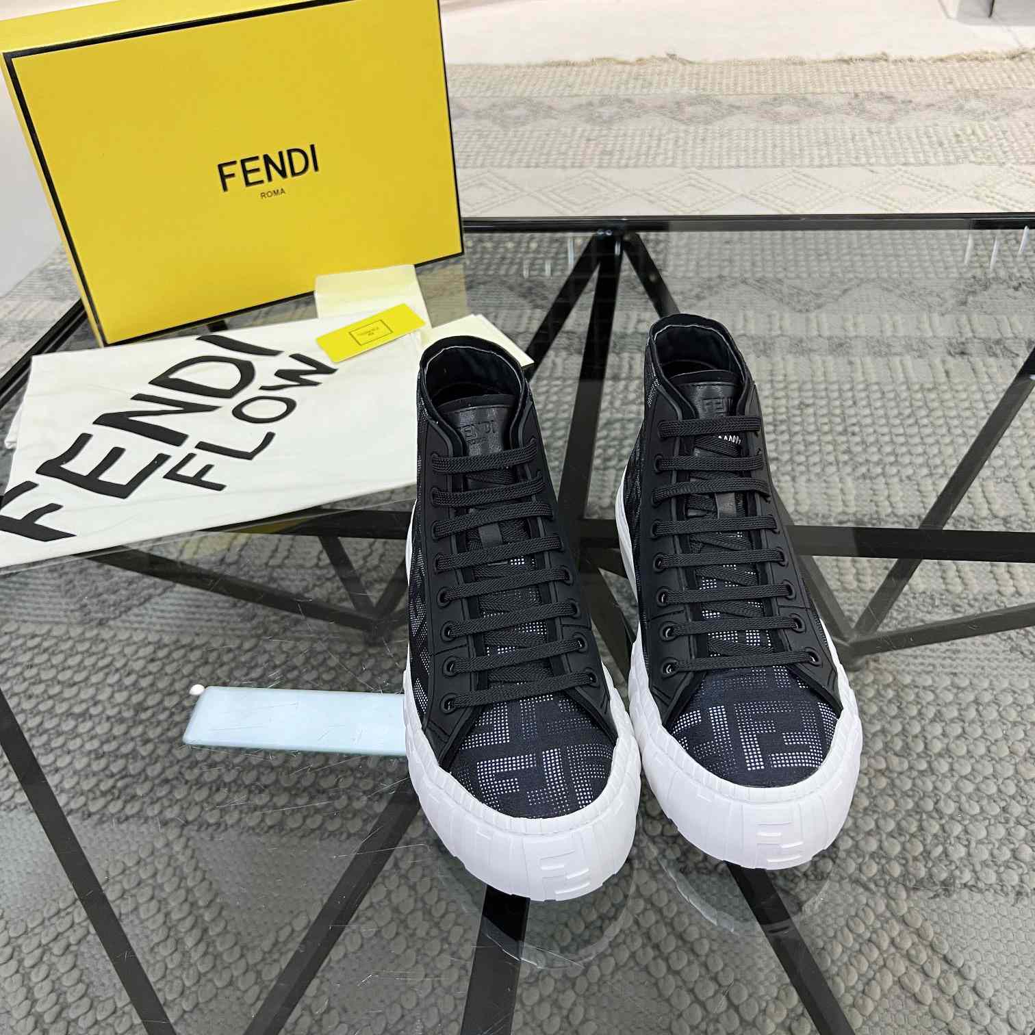 Fendi Logo Sneaker - DesignerGu