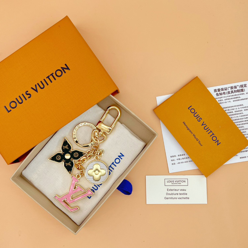 Louis Vuitton Spring Street Bag Charm and Key Holder    - DesignerGu