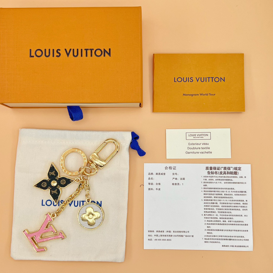 Louis Vuitton Spring Street Bag Charm and Key Holder    - DesignerGu