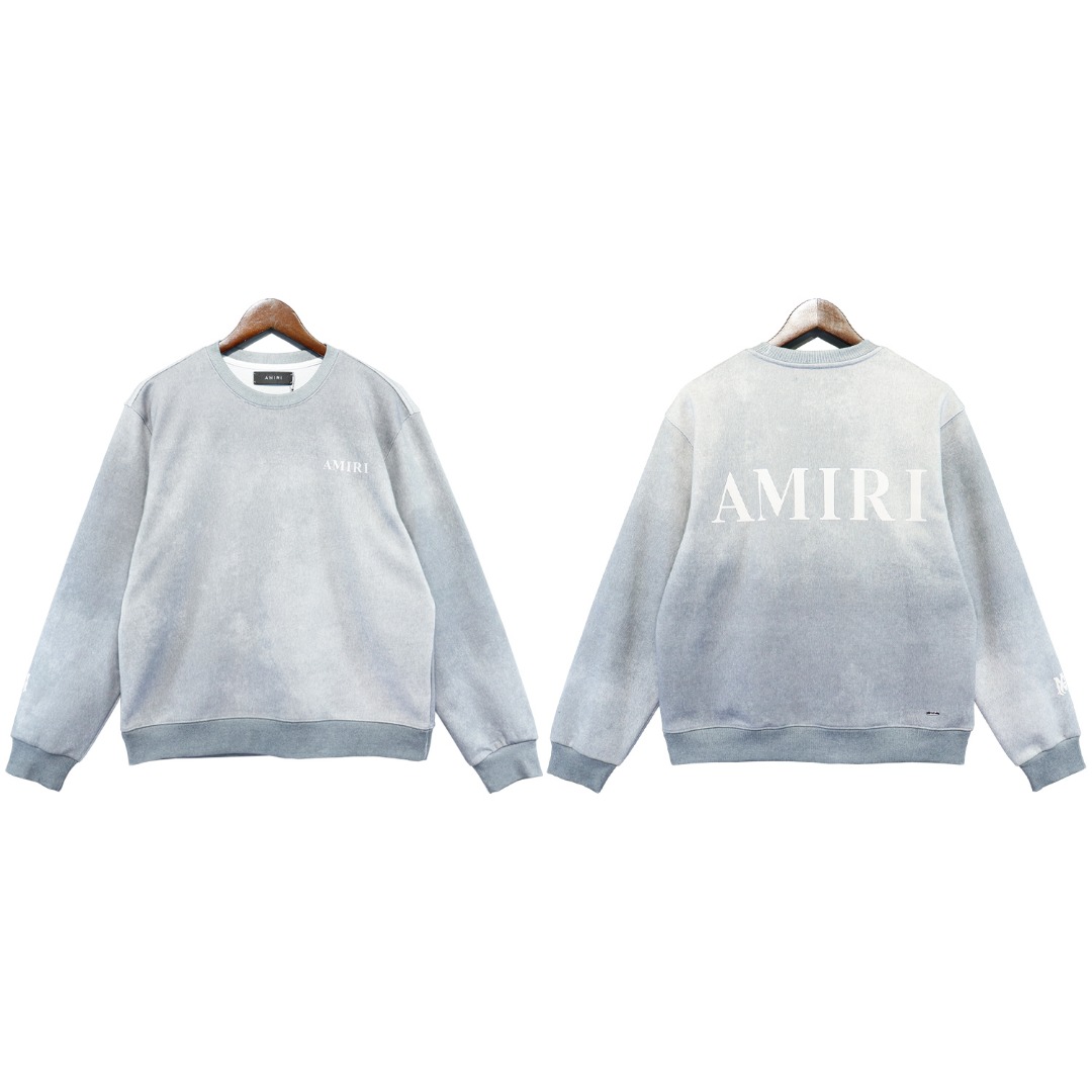 Amiri Logo Cotton Sweatshirt - DesignerGu