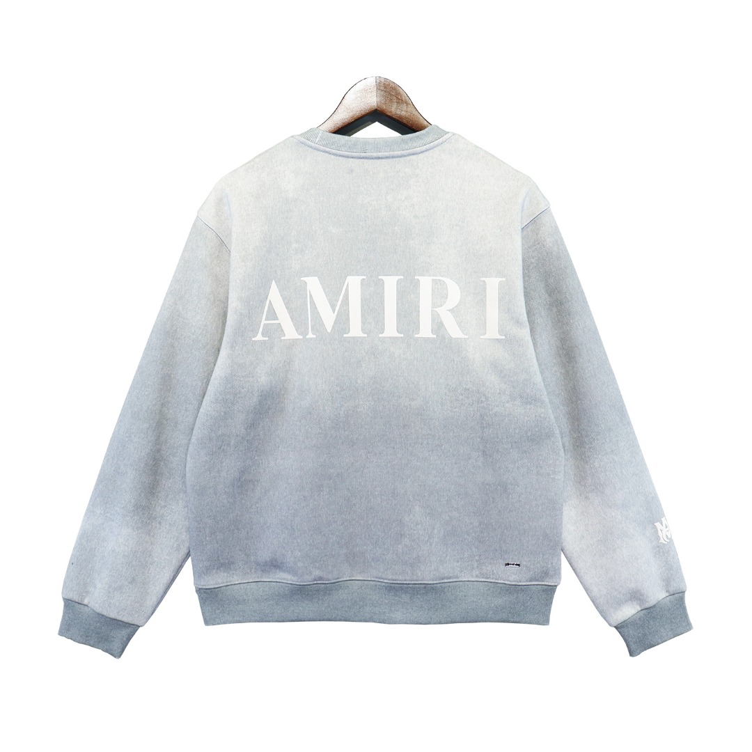 Amiri Logo Cotton Sweatshirt - DesignerGu