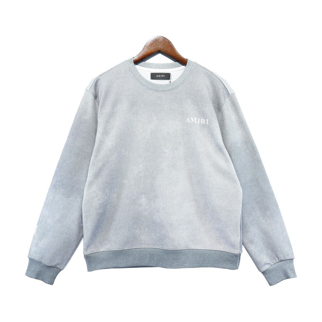 Amiri Logo Cotton Sweatshirt - DesignerGu