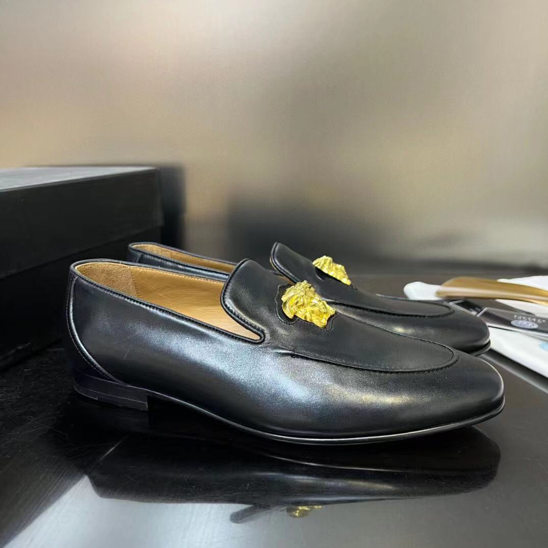 Versace Medusa Loafers - DesignerGu