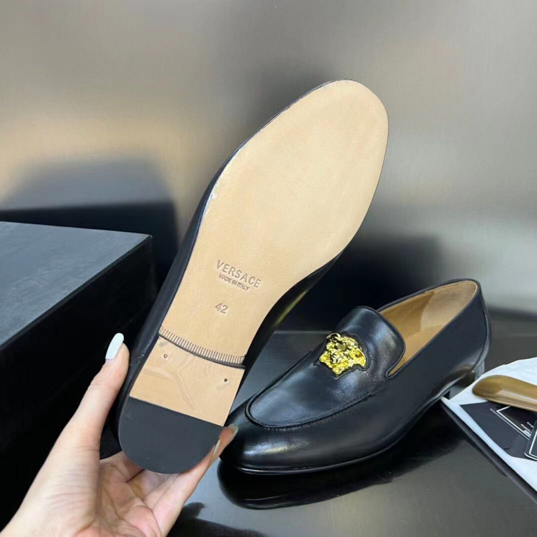 Versace Medusa Loafers - DesignerGu