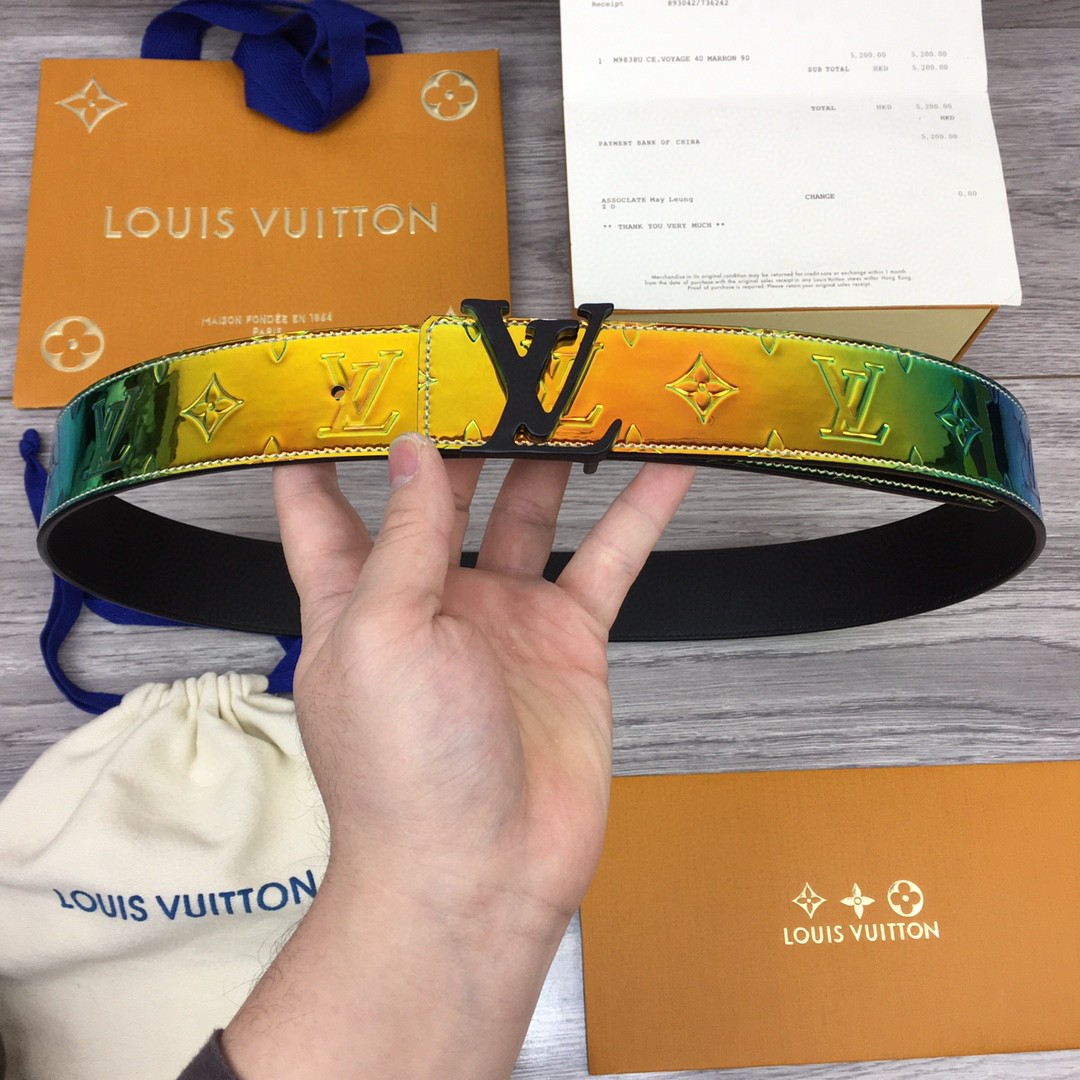 Louis Vuitton 40MM Reversible Belt - DesignerGu