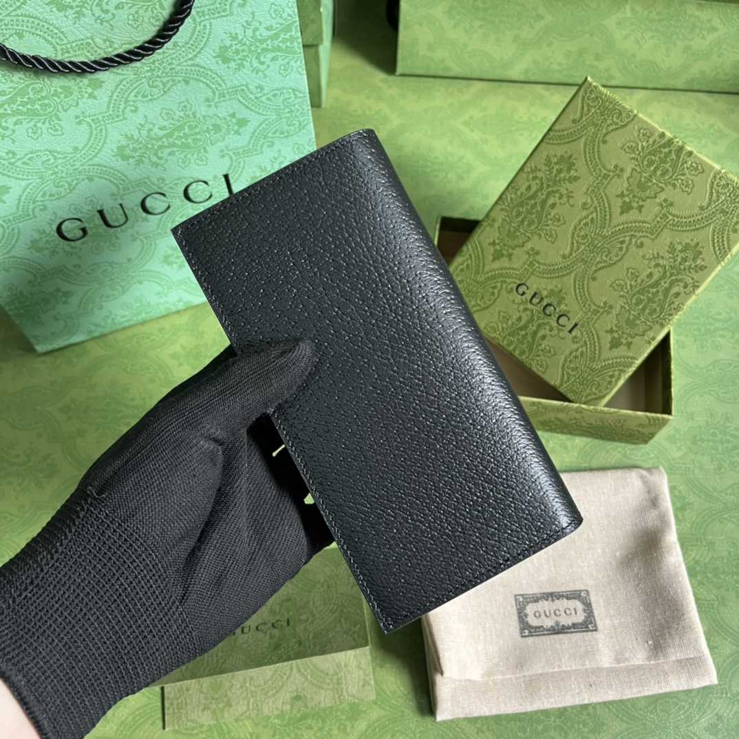 Gucci GG Marmont leather long ID wallet - DesignerGu