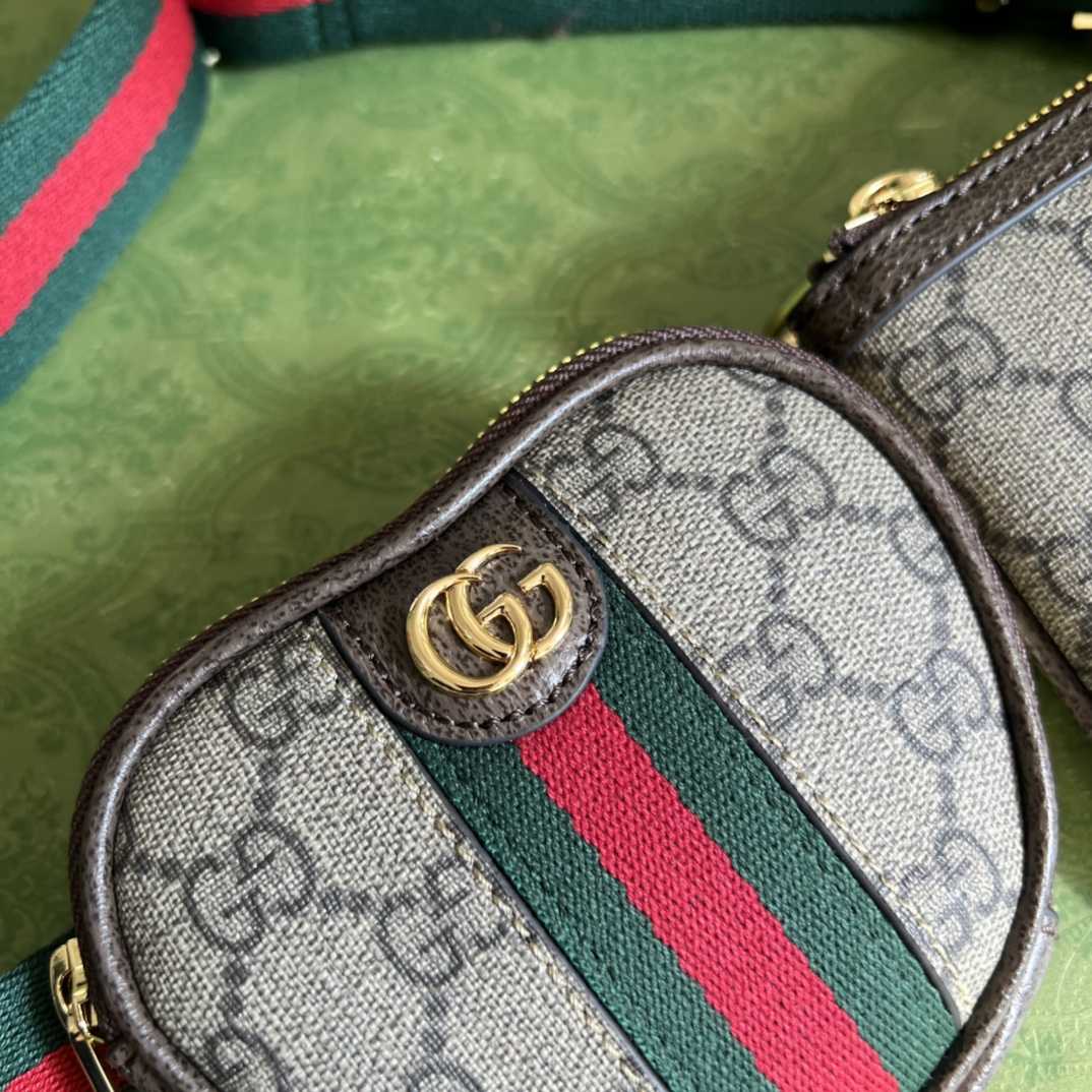 Gucci Ophidia GG Heart Utility Belt(12-11-2cm/20-13cm) - DesignerGu