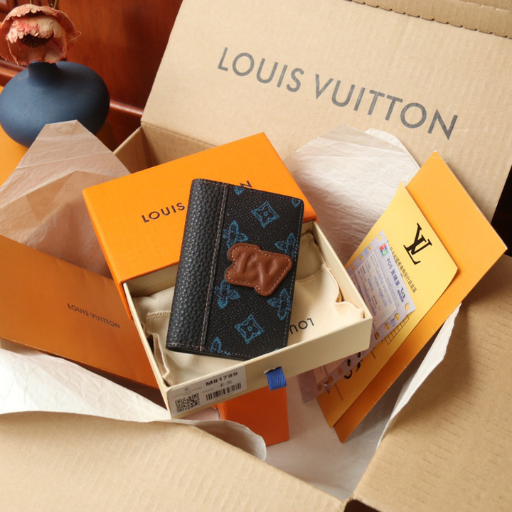 Louis Vuitton Pocket Organizer (7.5-11.1-1cm)   M81789 - DesignerGu